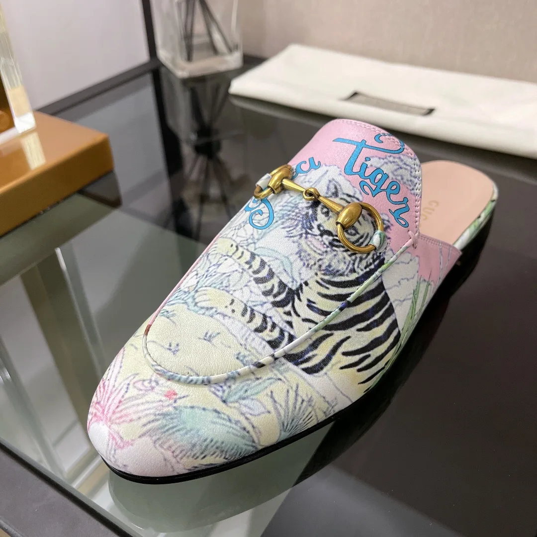 Alternative view of Gucci Women’s GG Princetown Slipper With Tiger White