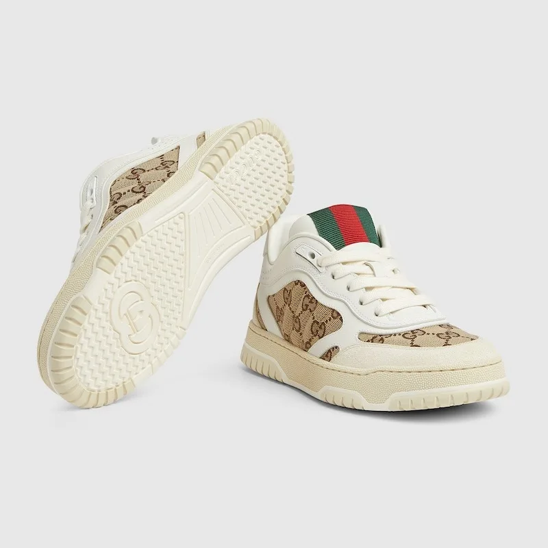 Gucci Women Gucci Re-Web Sneaker - Image 5