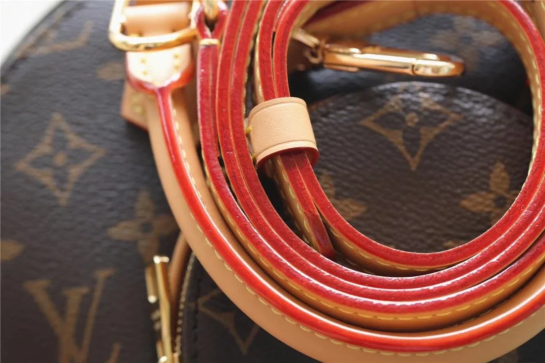 Louis Vuitton Ellipse BB Handbag Created By Nicolas Ghesquiere From Classic Monogram Canvas Brown / - Image 6