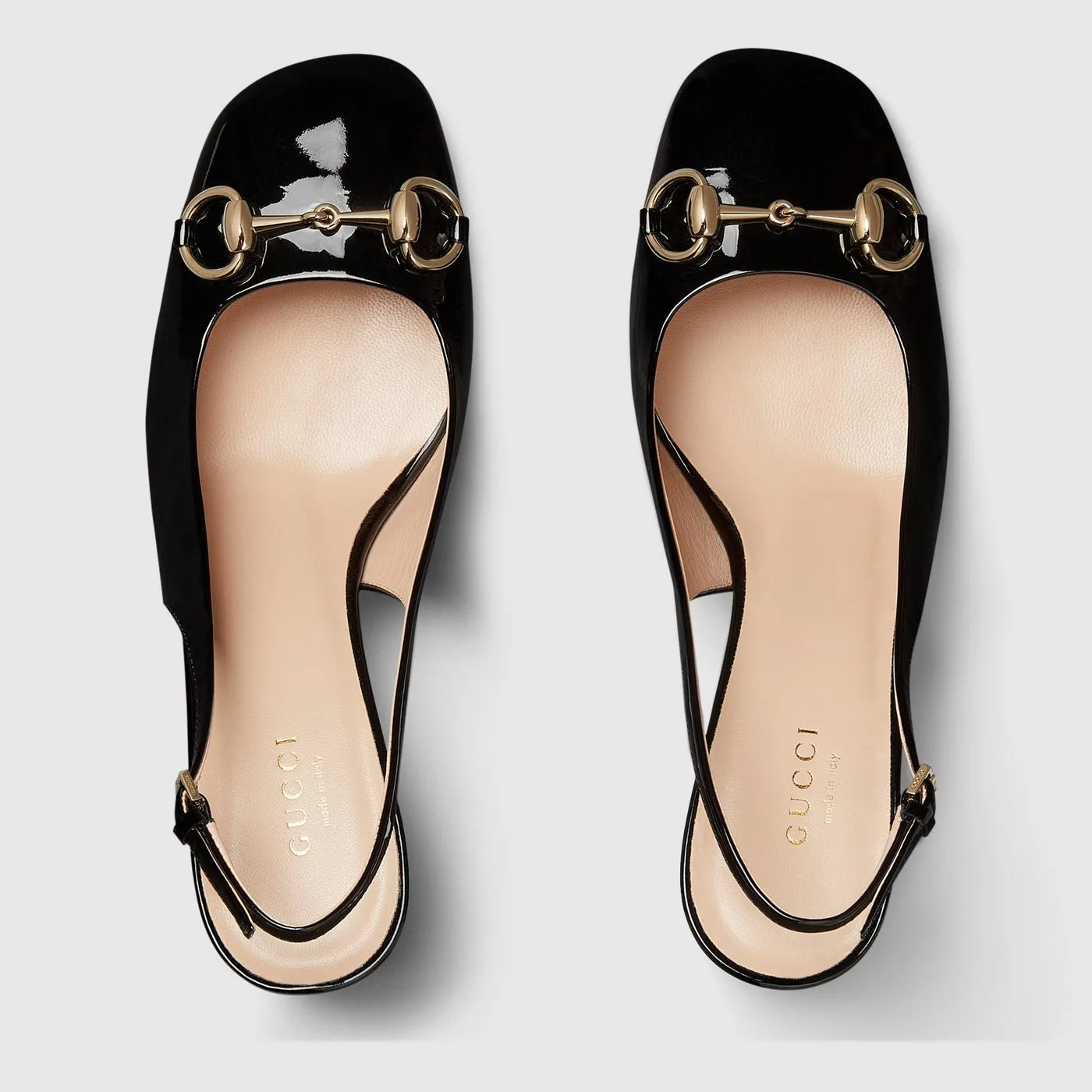 Gucci Horsebit Slingback Black - Image 3