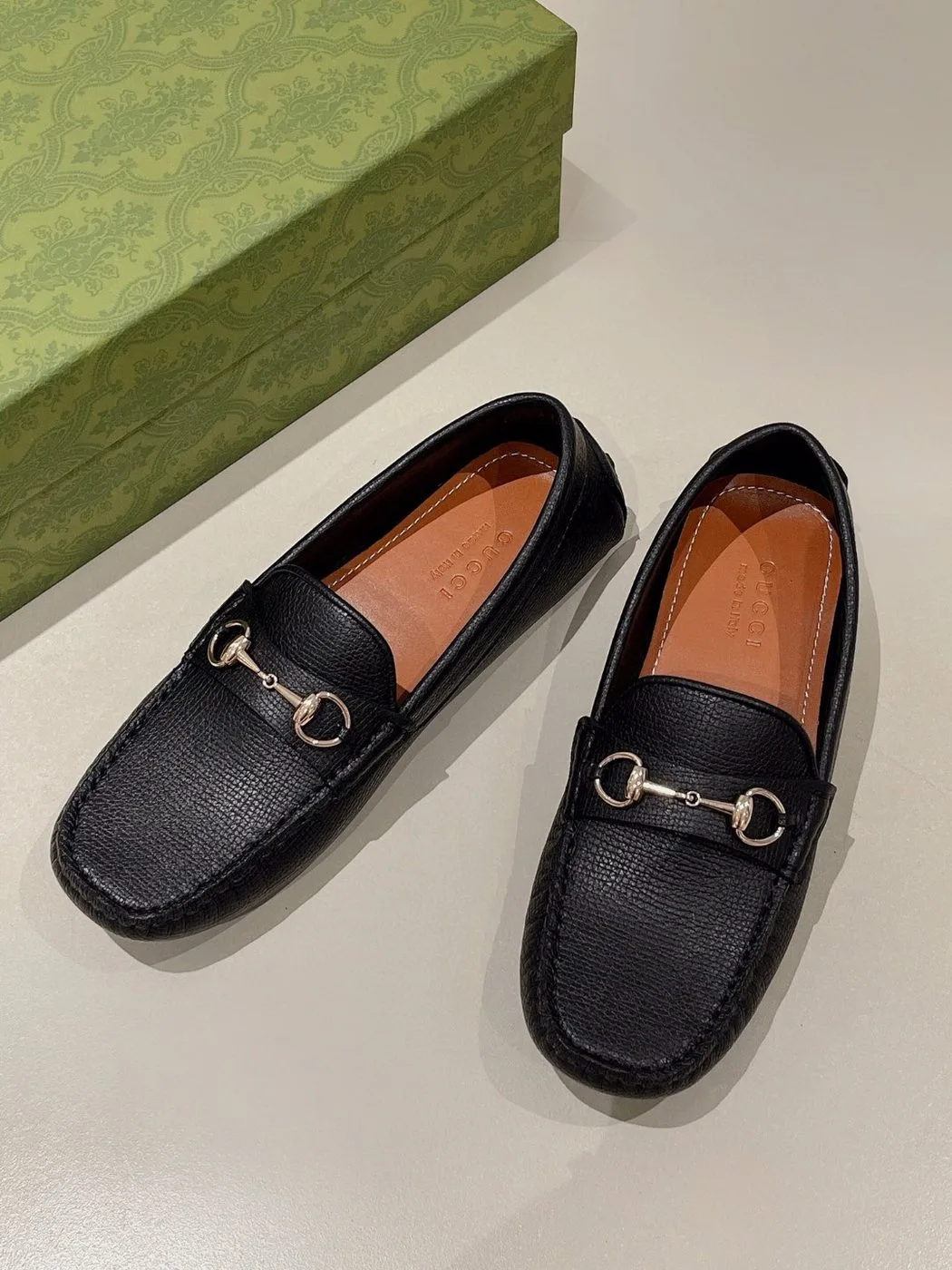 Gucci Men’s Horsebit Driver Black - Image 3