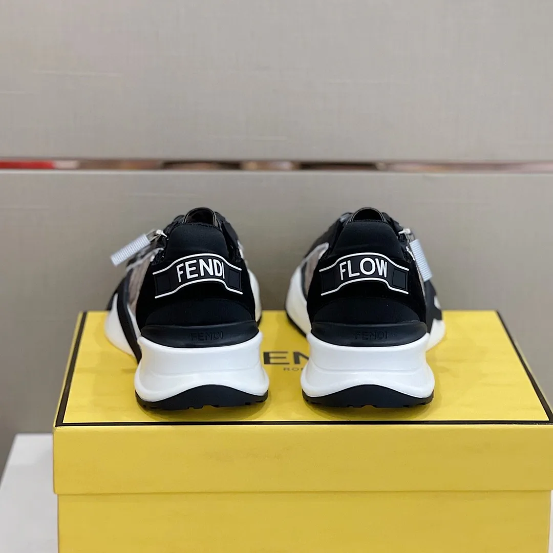 Fendi Flow Sneakers Black - Image 6
