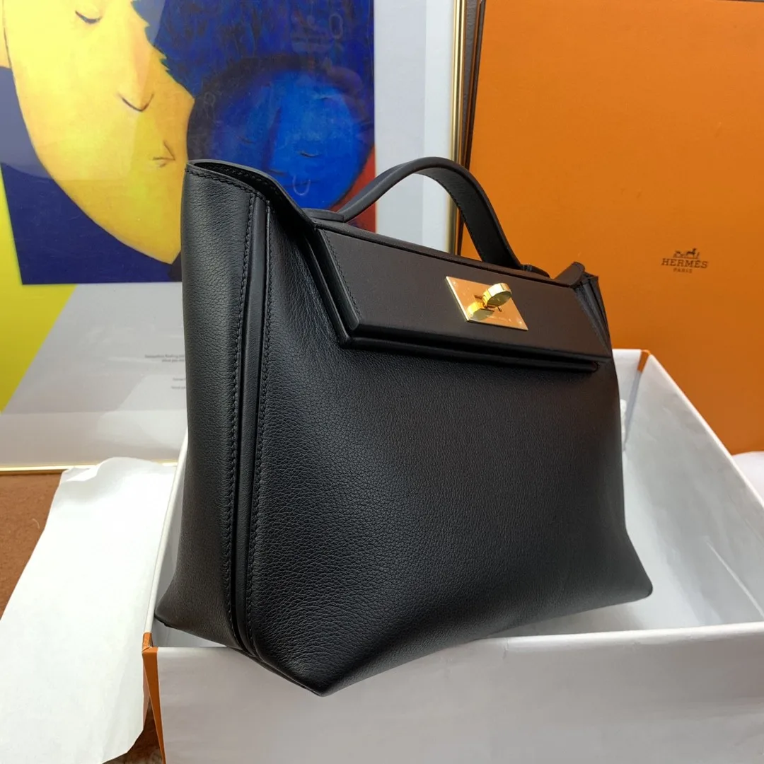 Hermes Clemence Swift Black - Image 3