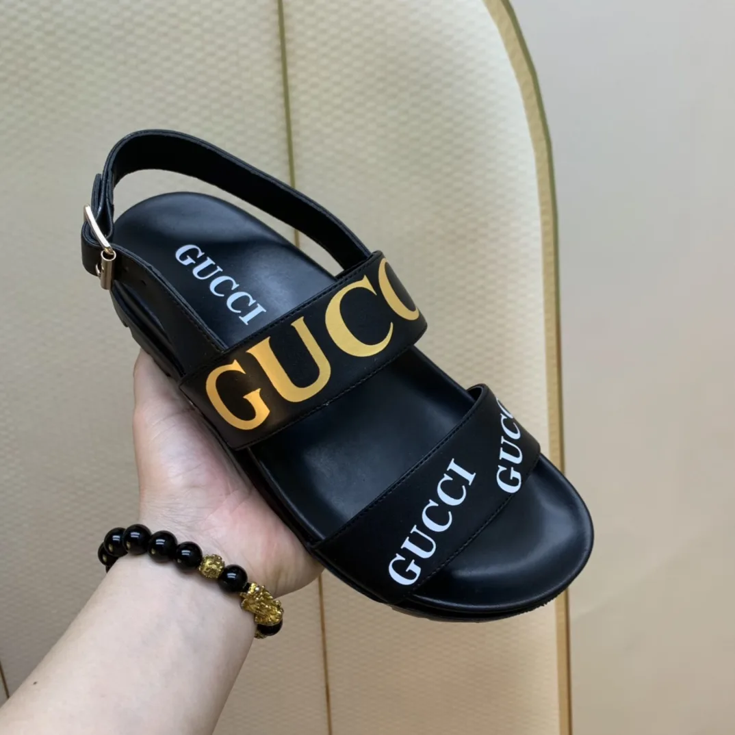 Alternative view of Gucci Women’s Tiger And Buckle Sandal Black