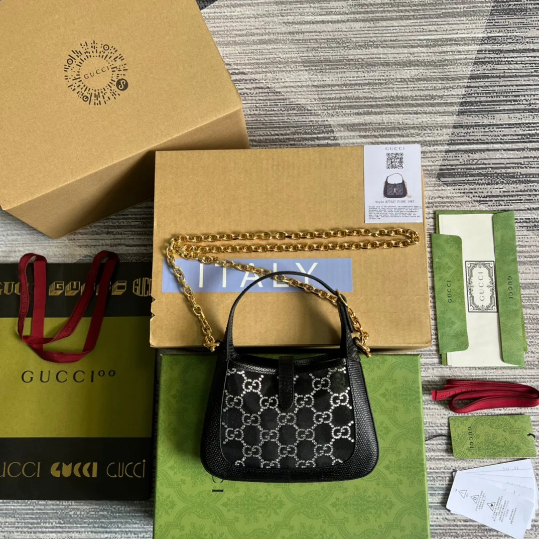 Alternative view of Gucci Jackie 1961 Mini Shoulder Bag Black