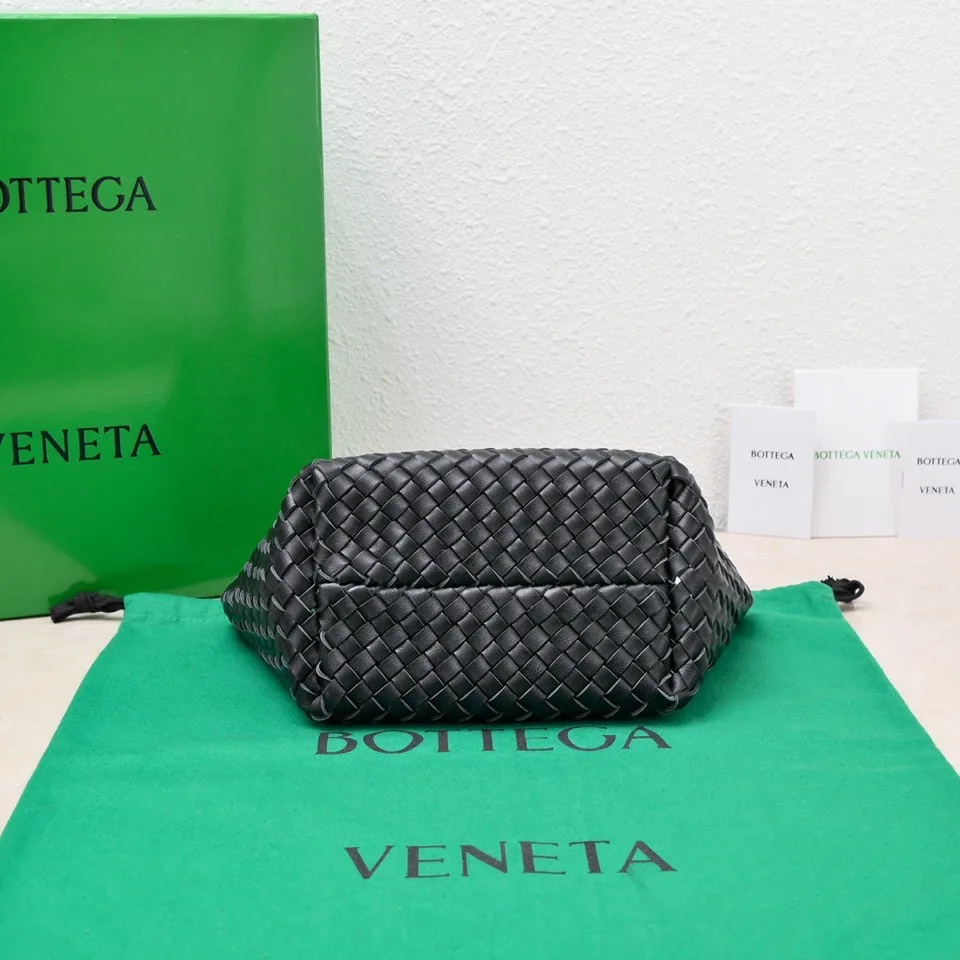 Alternative view of Bottega Veneta Mini Cabat Black