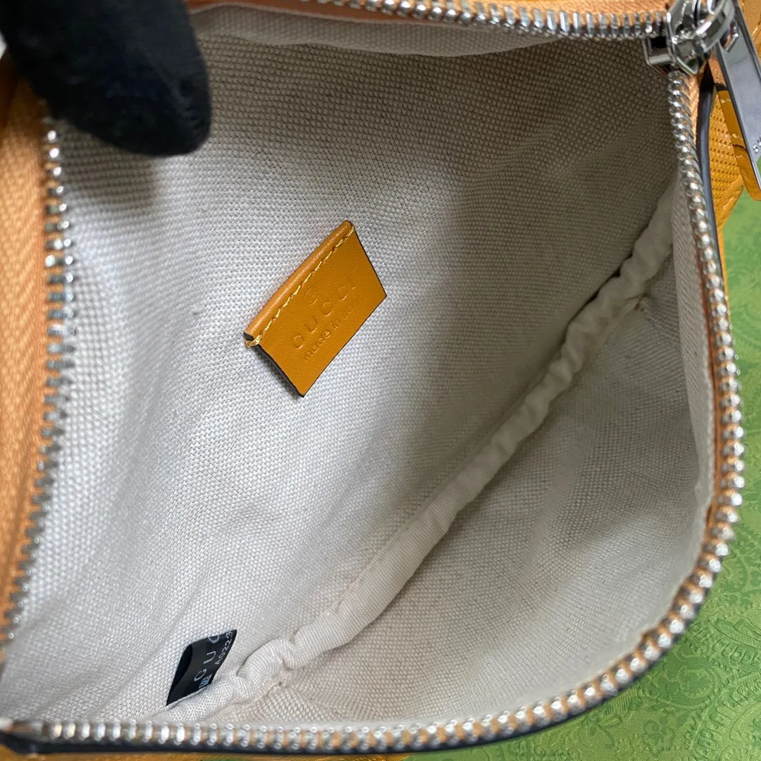 Alternative view of Gucci GG Embossed Belt Bag Yellow GG Embossed /