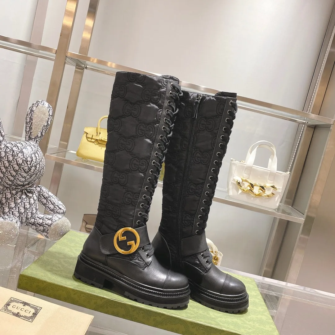 Gucci Blondie Women’s Boots Black - Image 8