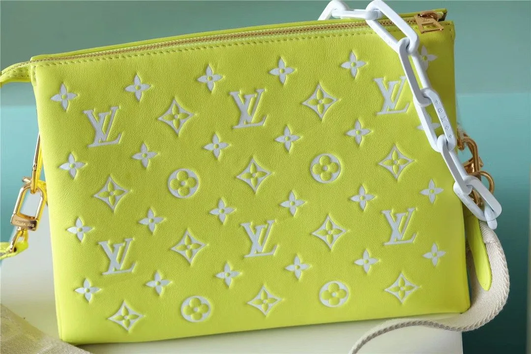 Louis Vuitton Coussin PM Shoulder Bag / Monogram Yellow Gold Hardware - Image 9