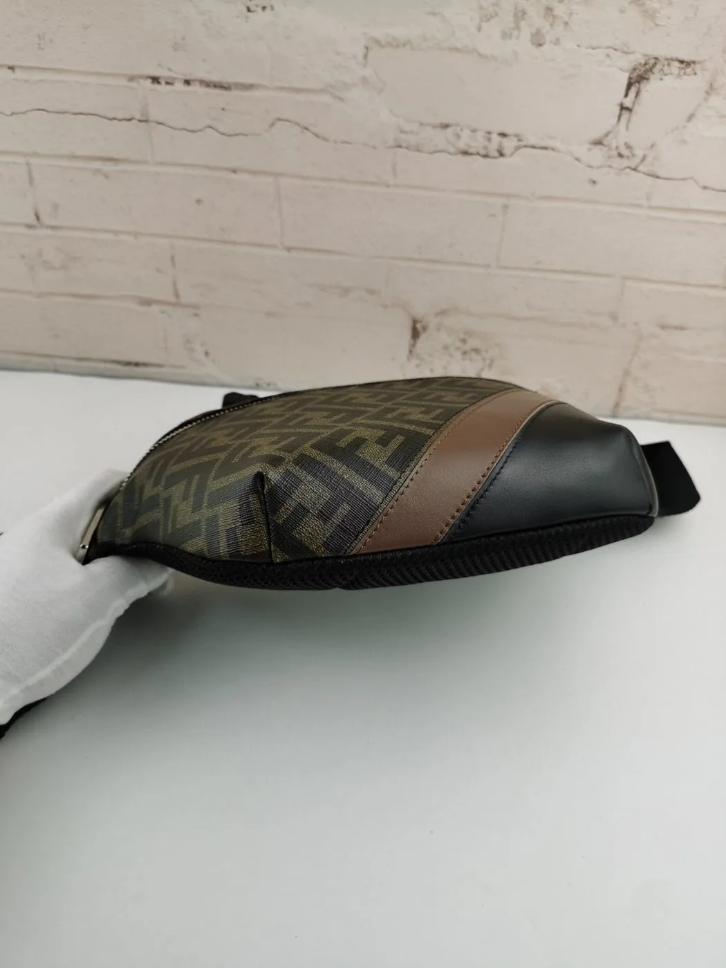Fendi Belt Bag Khaki/Brown - Image 3