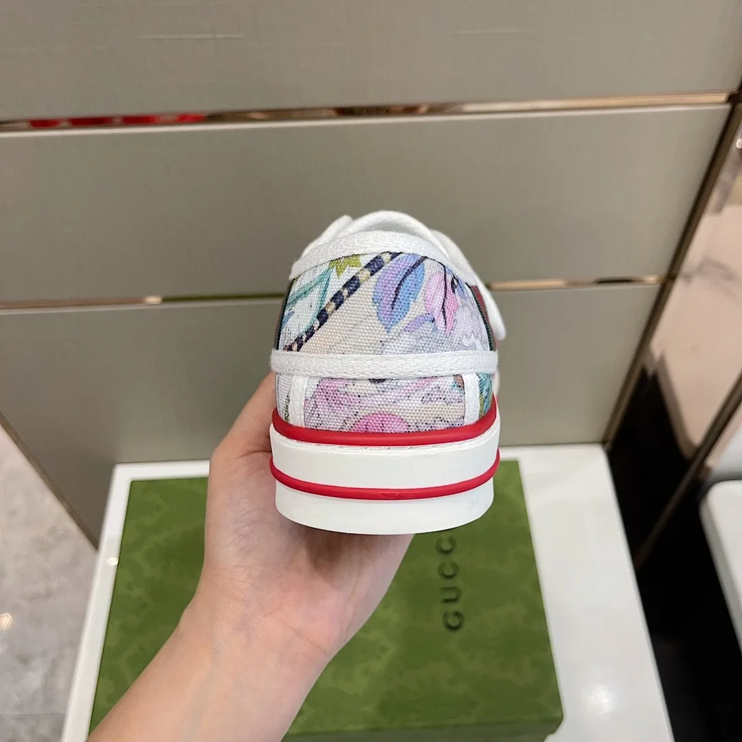 Alternative view of Gucci Women’s Tennis 1977 Sneaker With Tiger White Blue