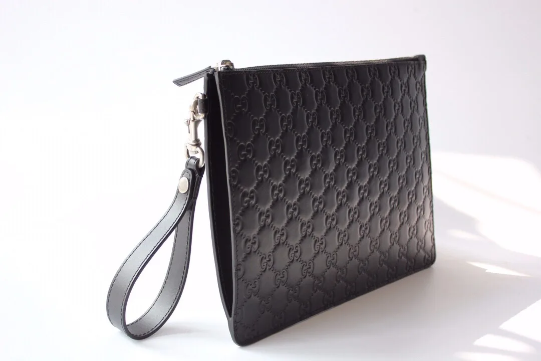 Alternative view of Gucci Microguccissima Pouch Black , Men’s Pouch /