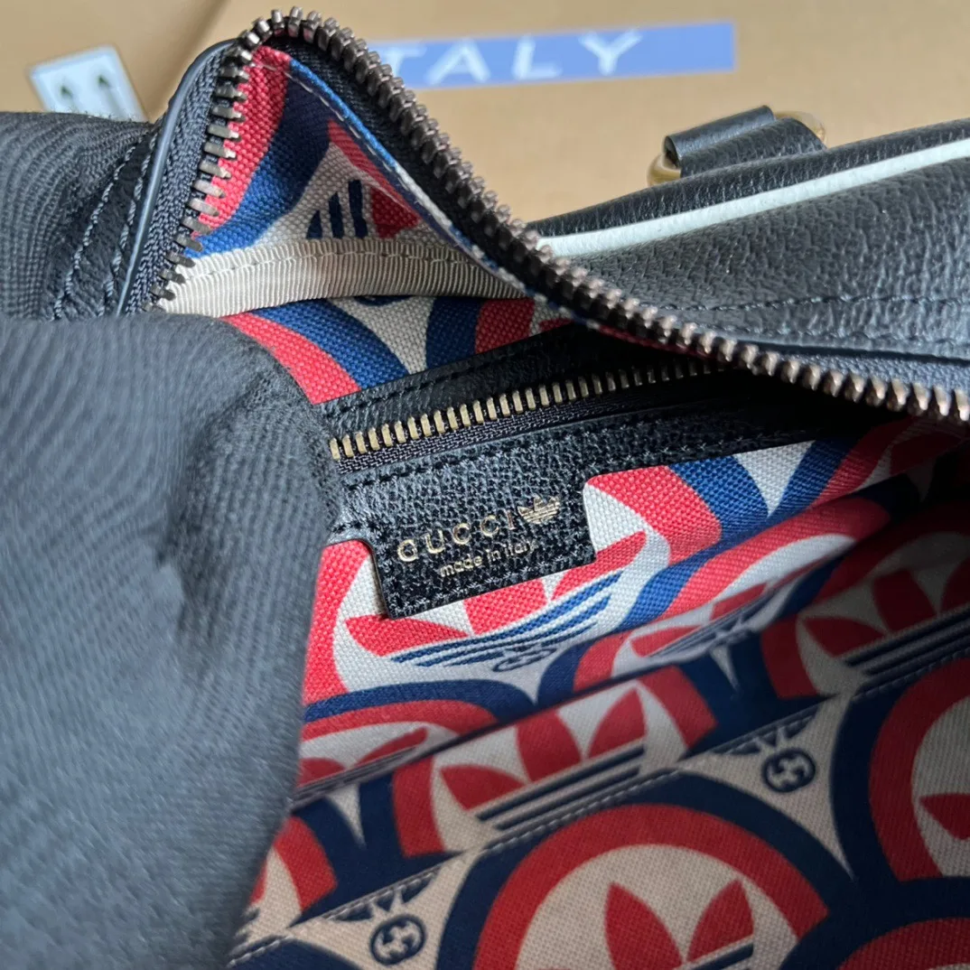 Gucci x Adidas Mini Duffle Bag Black - Image 10