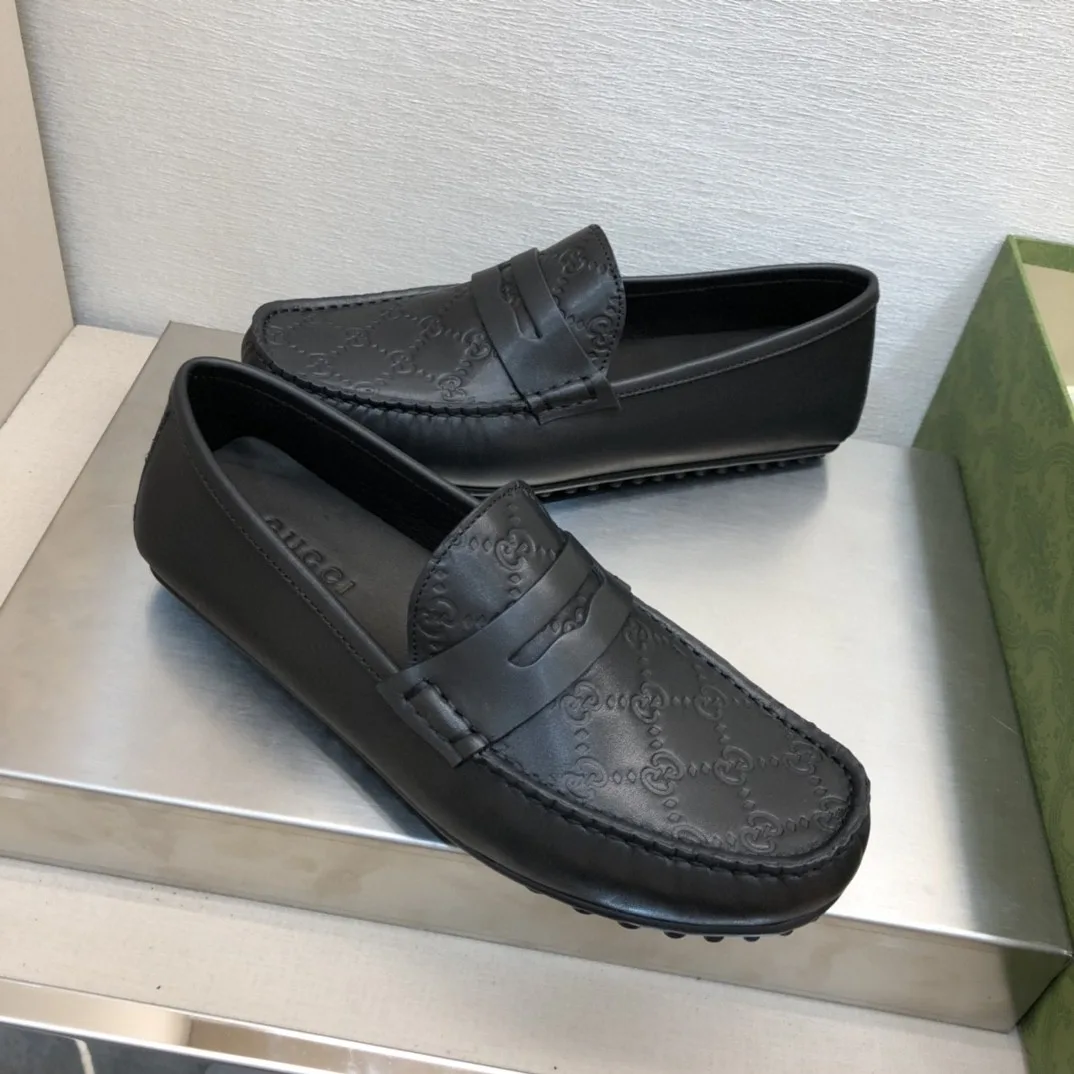 Alternative view of Gucci Men’s GG Driver Black