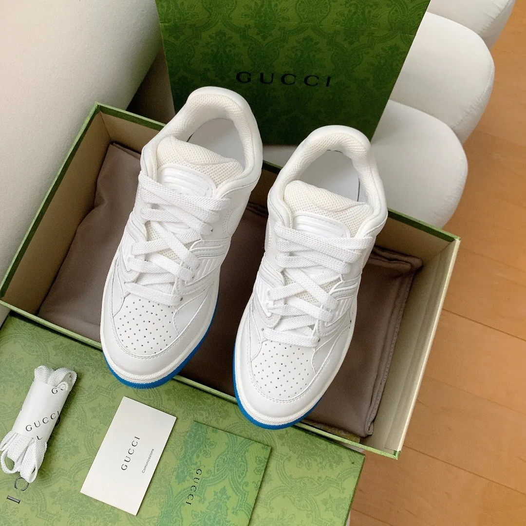Gucci Women’s Basket Low – Top Sneaker White - Image 4
