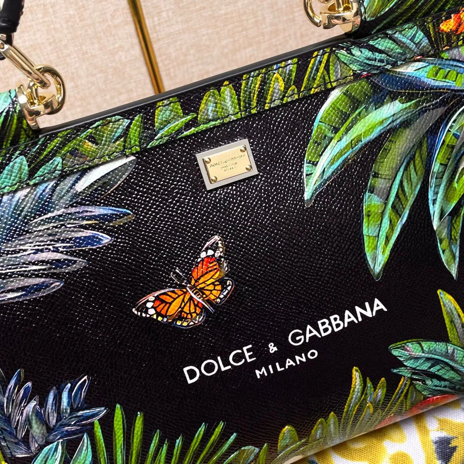 Dolce & Gabbana Milano Sicily Bag Green / - Image 9