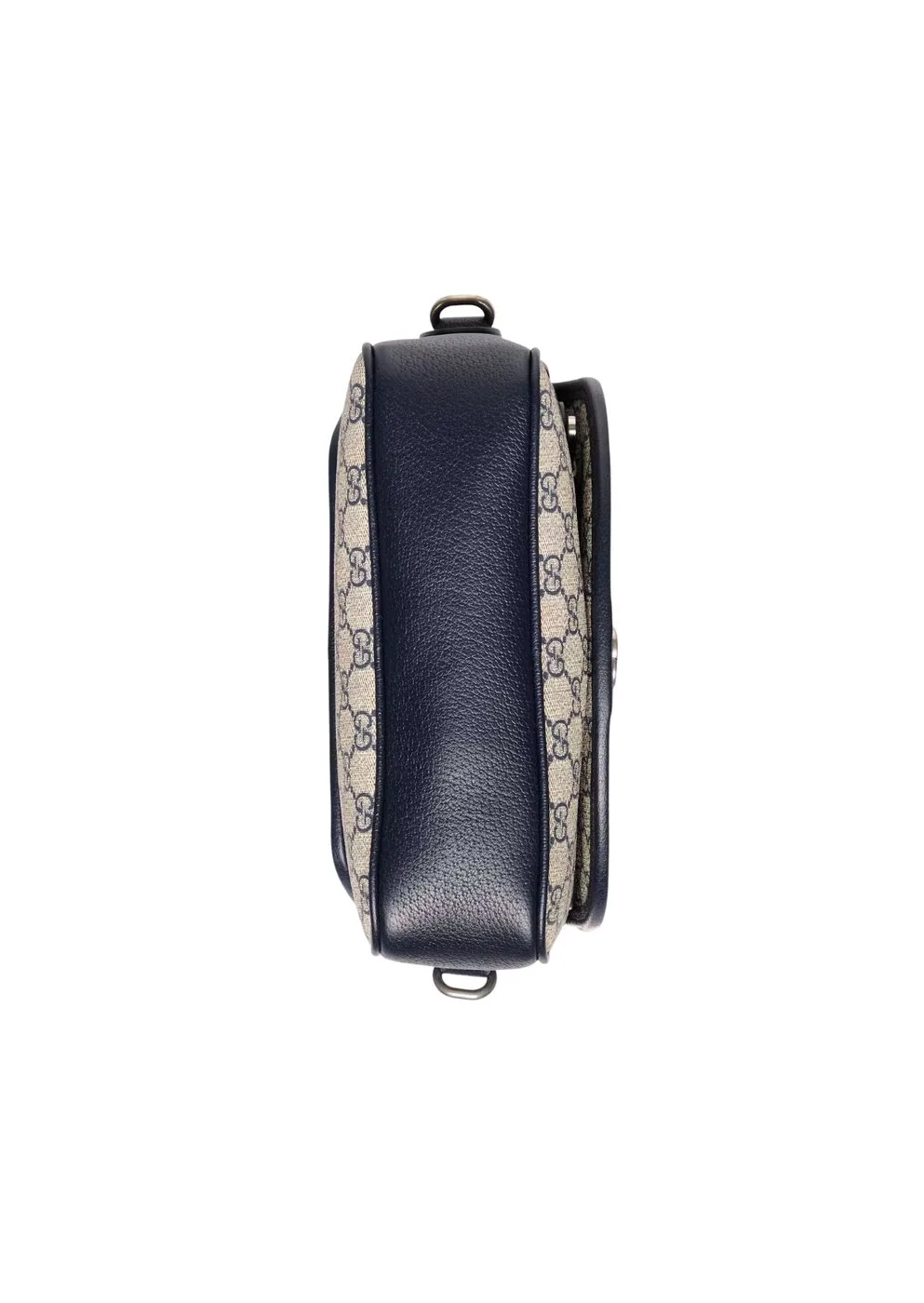 Gucci Ophidia GG Small Shoulder Bag Dark Blue/Beige - Image 4