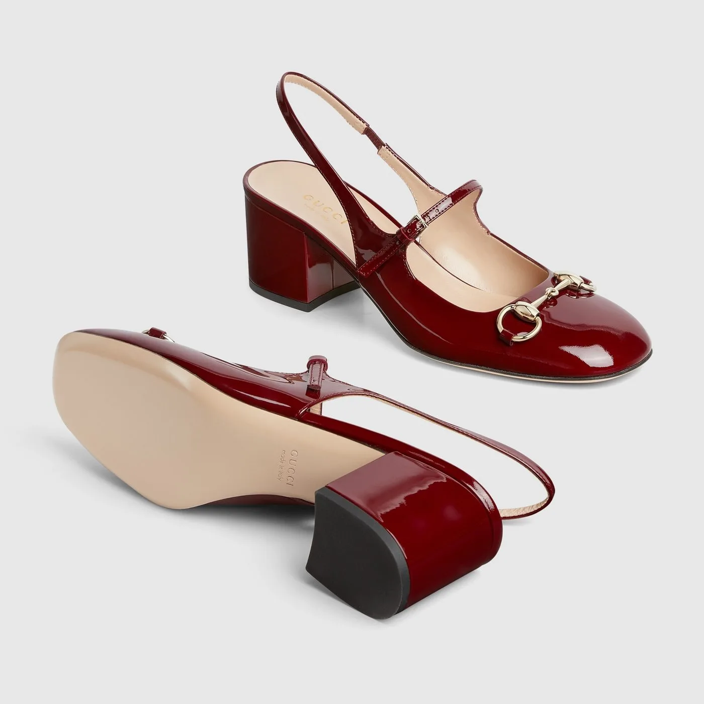 Gucci Horsebit Pump Red - Image 3