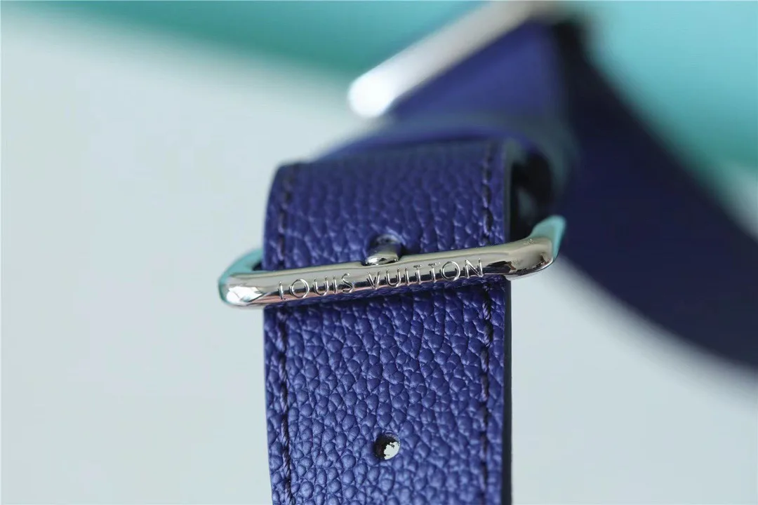 Louis Vuitton Discovery Bumbag PM / Monogram Blue Silver Hardware - Image 5