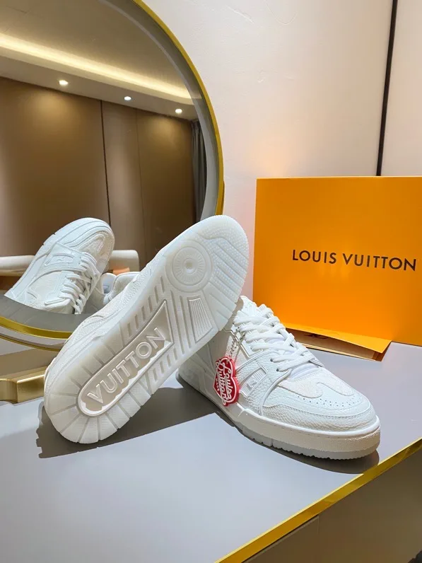 Louis Vuitton Trainer Sneaker White Virgil Abloh - Image 8