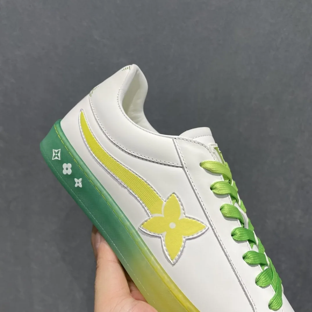 Louis Vuitton Luxembourg Samothrace Sneaker Yellow LV 1A9G2C - Image 5
