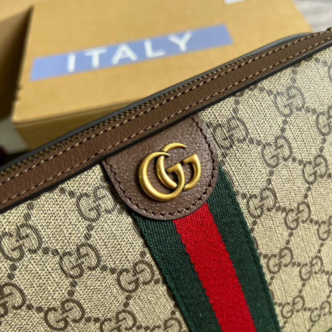 Gucci Ophidia GG Shoulder Bag Beige / - Image 3