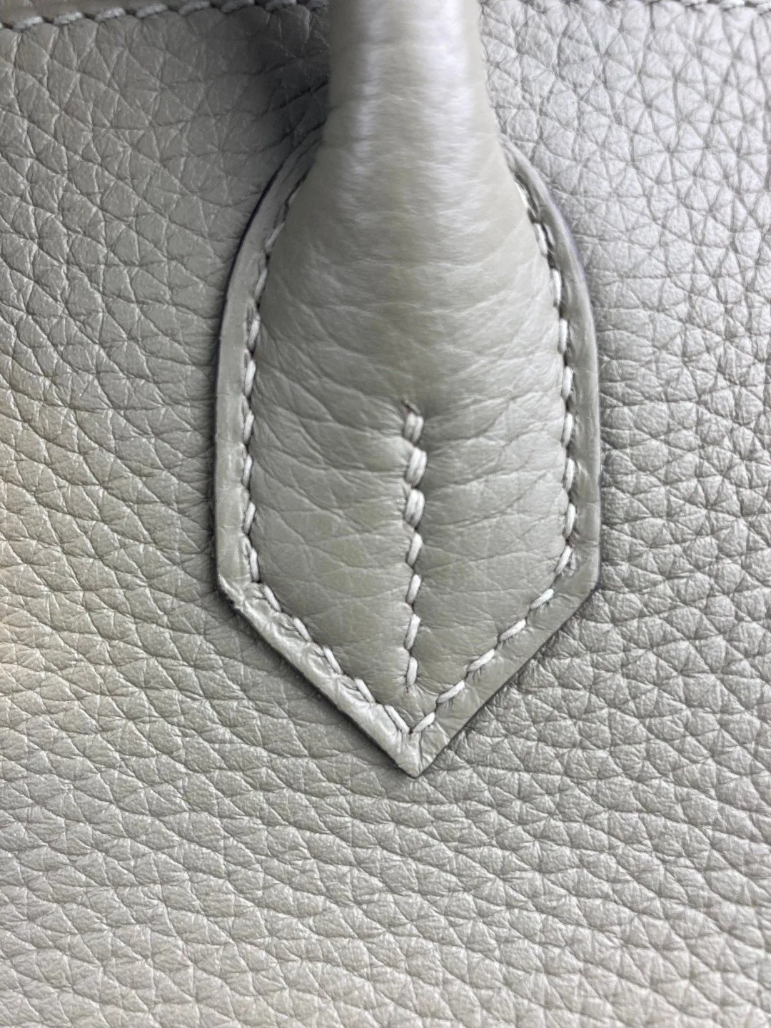 Hermes Birkin 30 Top Handle Bag / Green Moss Gold Hardware - Image 6
