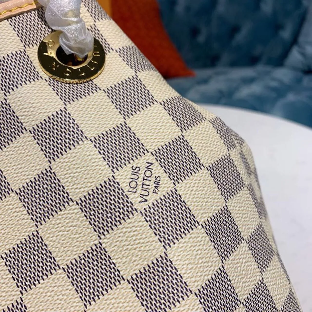 Louis Vuitton Artsy MM Damier Azur Canvas - Image 3