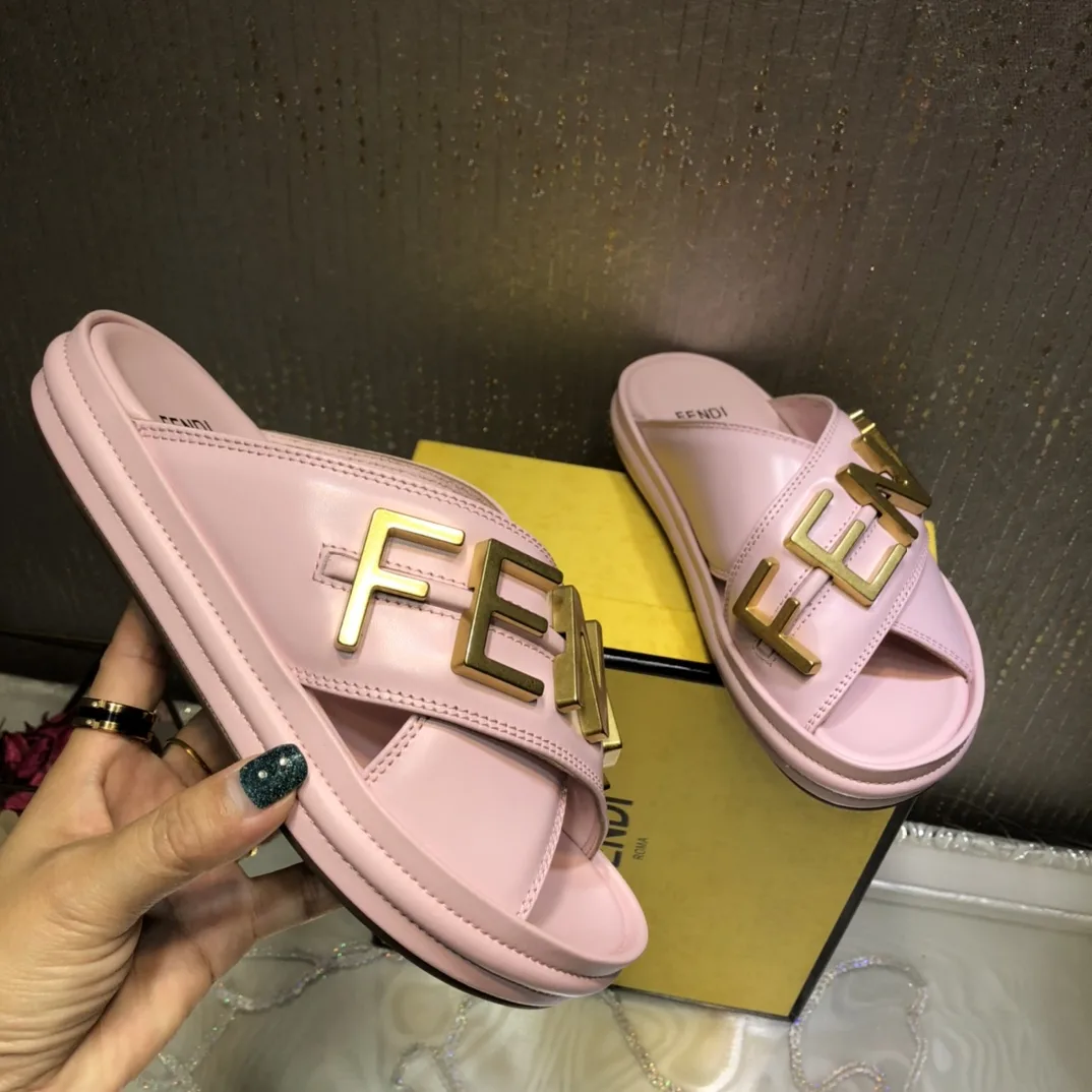 Fendi Fendigraphy Pink Slides 8X8289AI1RF1H1M - Image 3