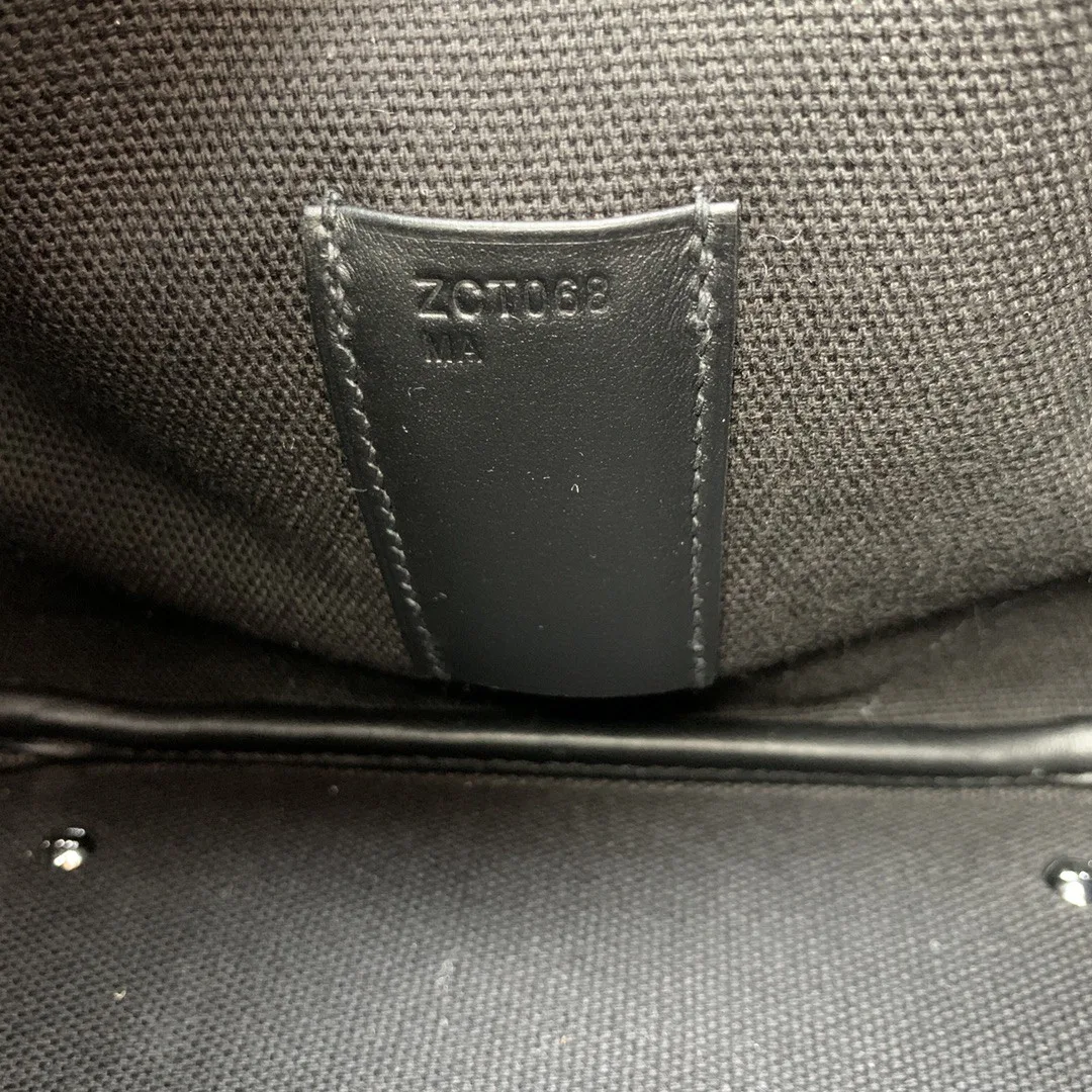 Hermes Birkin Cargo 35 Top Handle Bag / Black Silver Hardware - Image 5