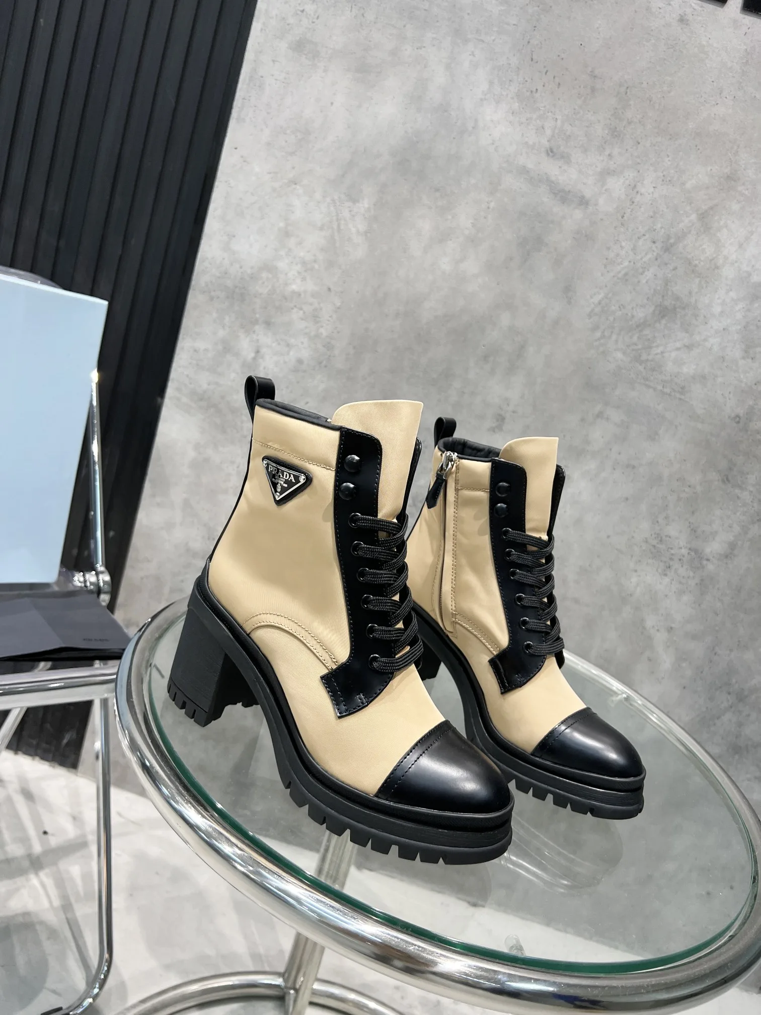 Prada Tronchetti Lace-Up