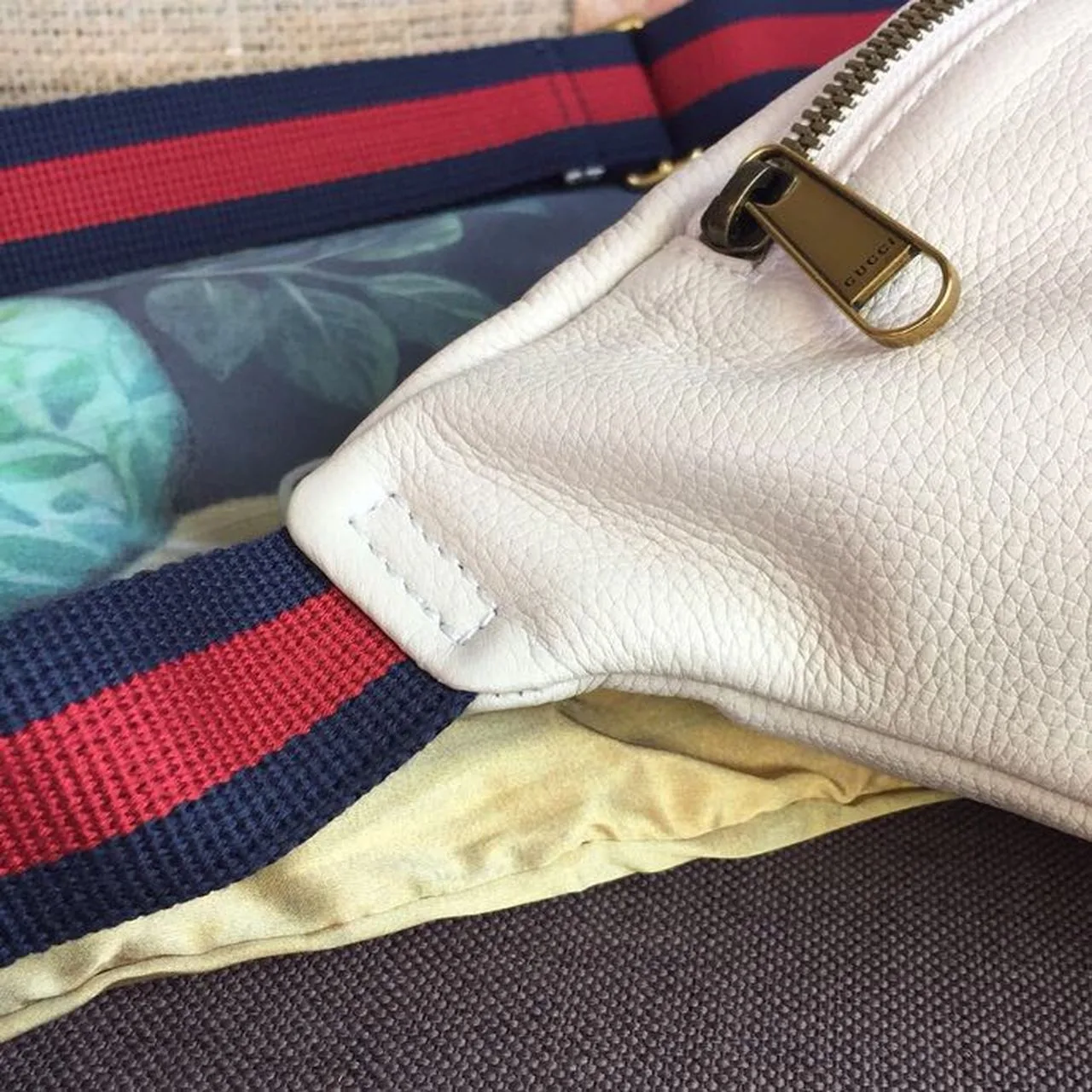 Alternative view of Gucci Print Waist Belt Bag White