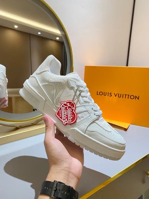 Louis Vuitton Trainer Sneaker White Virgil Abloh - Image 6