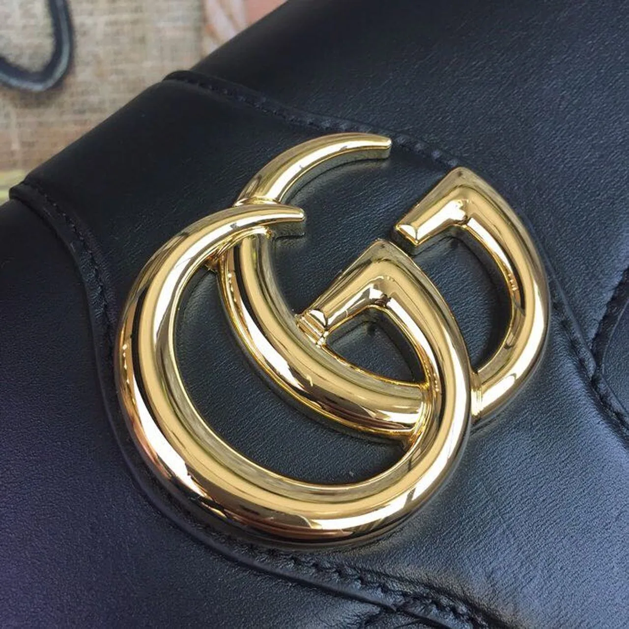 Gucci Arli Shoulder Bag Black, , / - Image 3