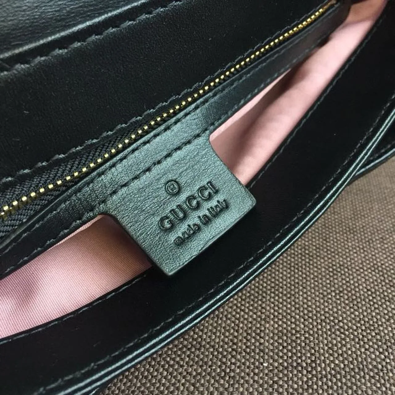Gucci Arli Shoulder Bag Black, , / - Image 9