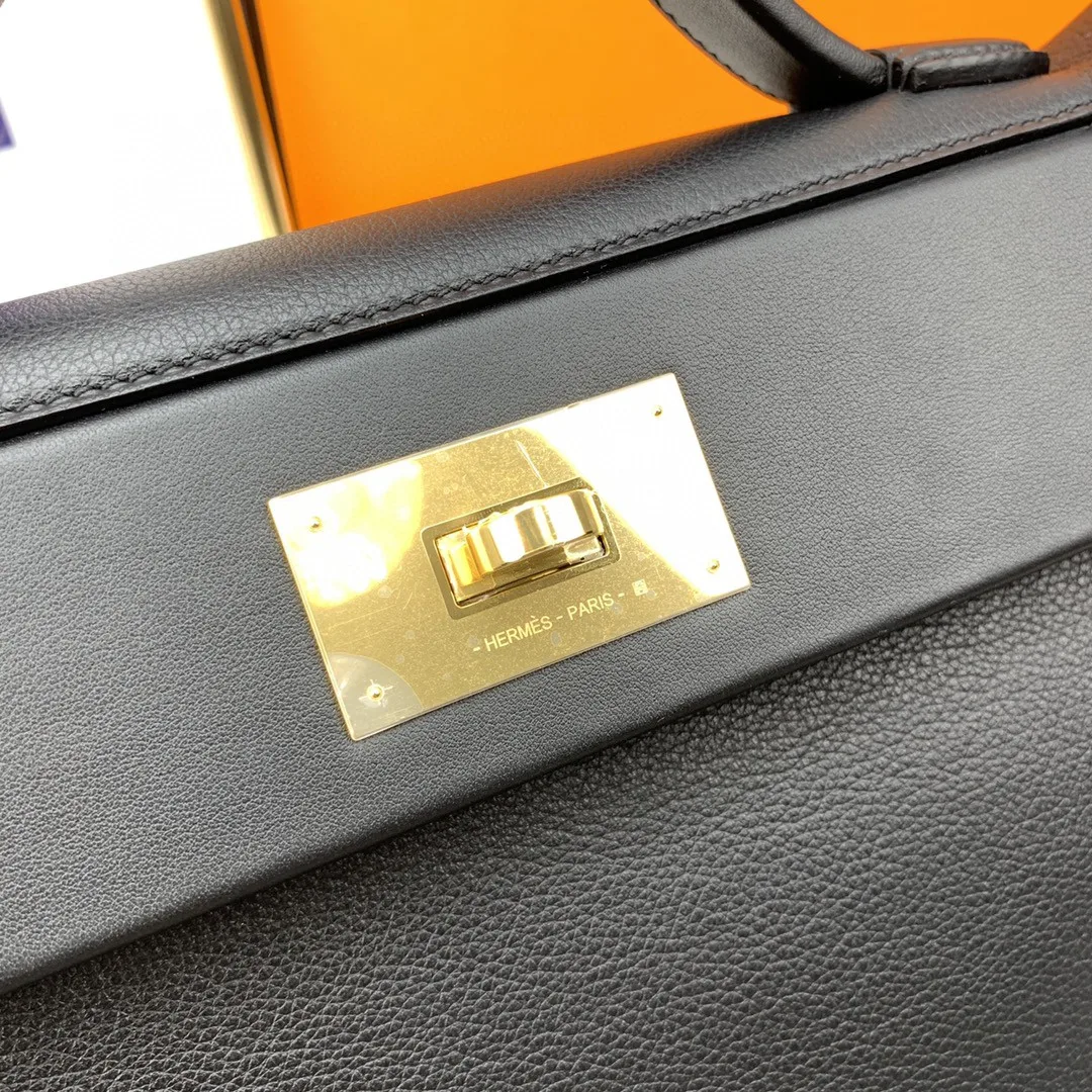 Hermes Clemence Swift Black - Image 5