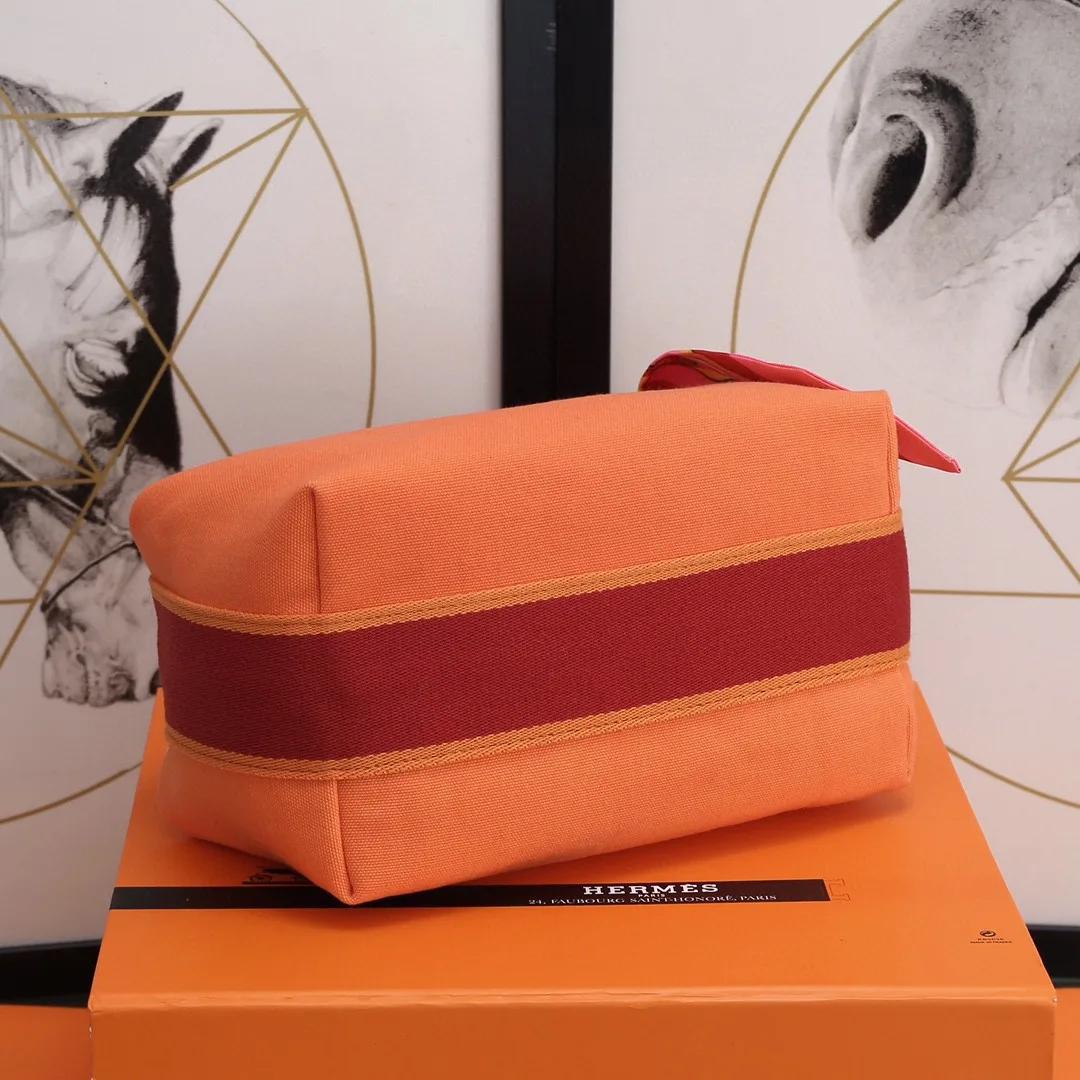 Hermes Bride A Brac Case Orange Bag - Image 5