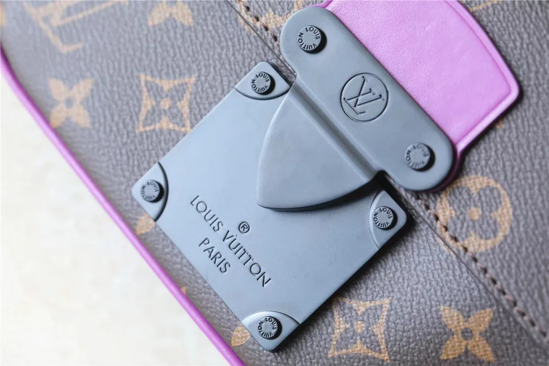 Louis Vuitton S-Lock Sling Monogram Macassar Purple - Image 2