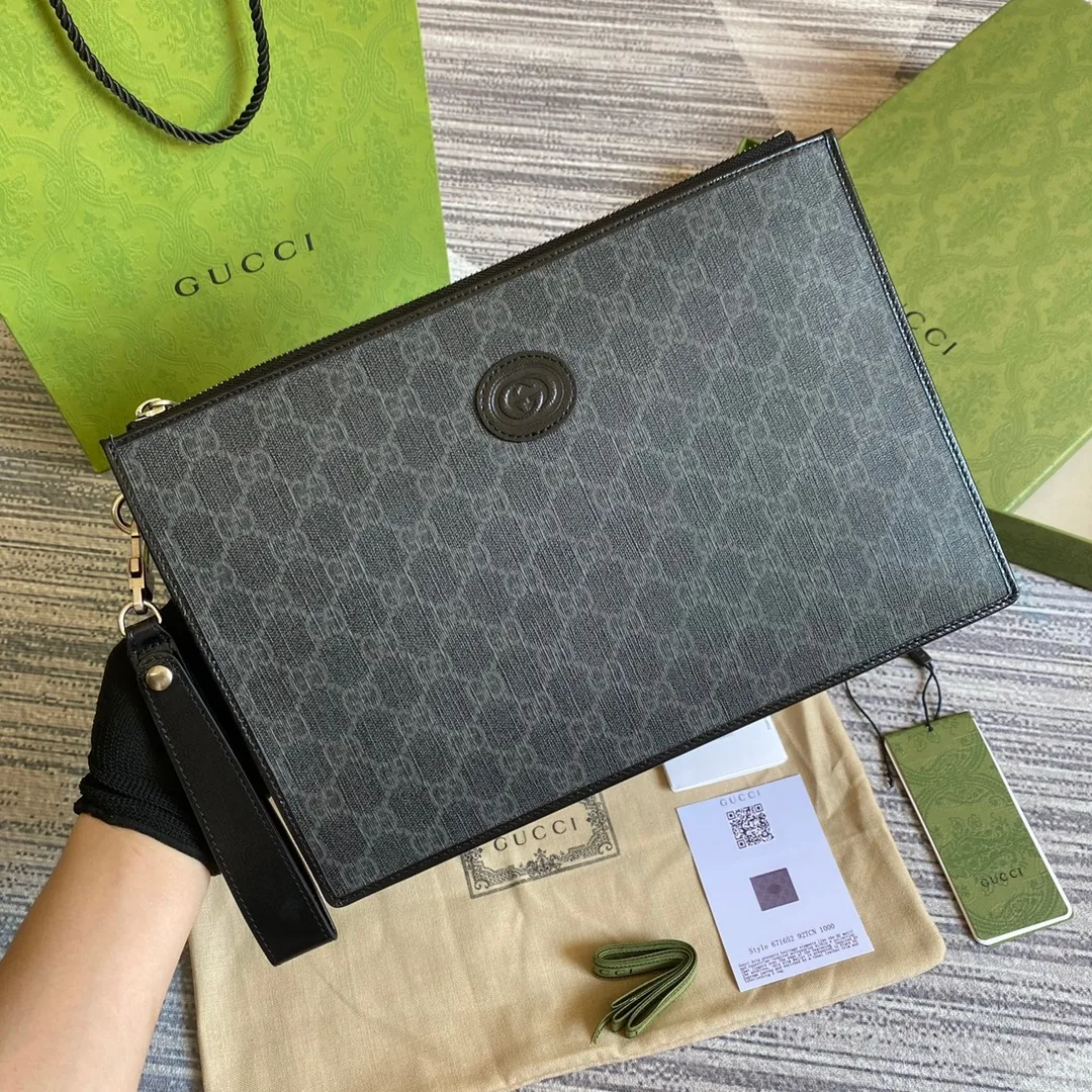 Gucci Ophidia GG Zip Around Wallet Light Blue / - Image 10