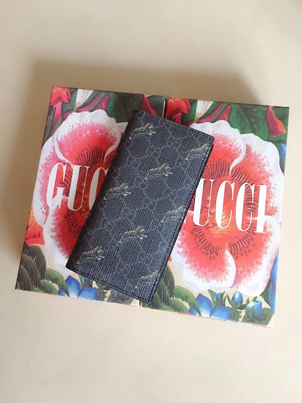Alternative view of Gucci Ophidia GG Zip Around Wallet Light Blue /