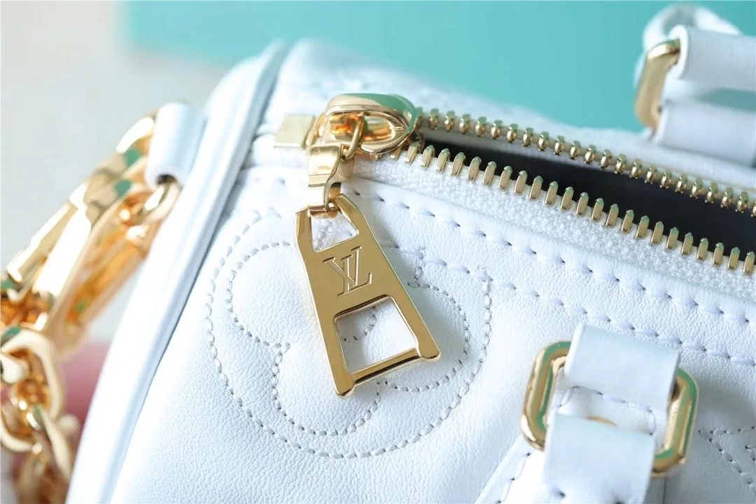 Louis Vuitton Papillon BB Bag Classic Monogram White LV - Image 3