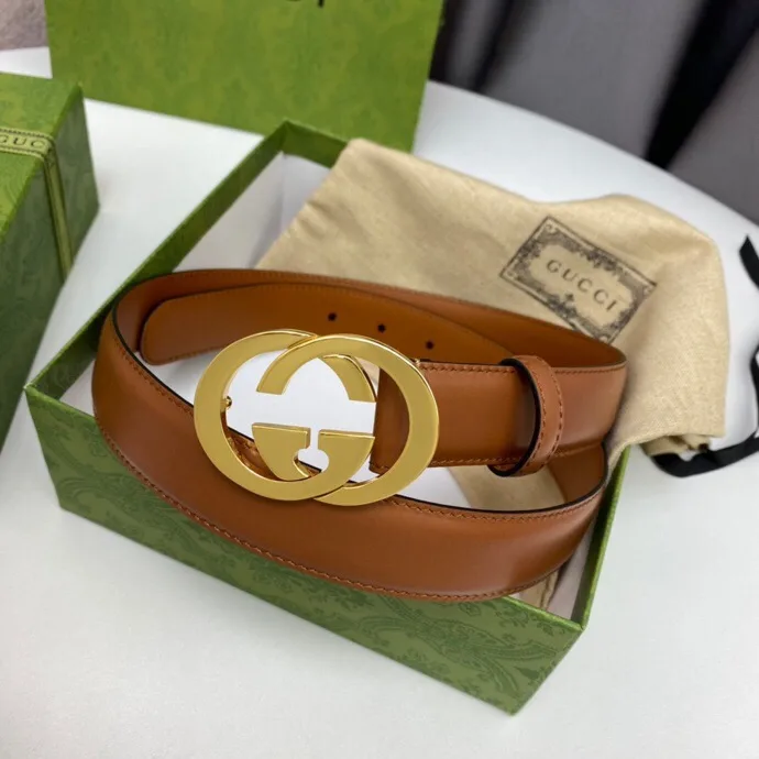 Alternative view of Gucci Blondie Belt Brown, GG Women
