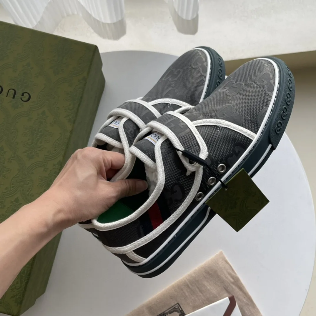 Gucci Men’s Tennis 1977 Sneaker Black - Image 6