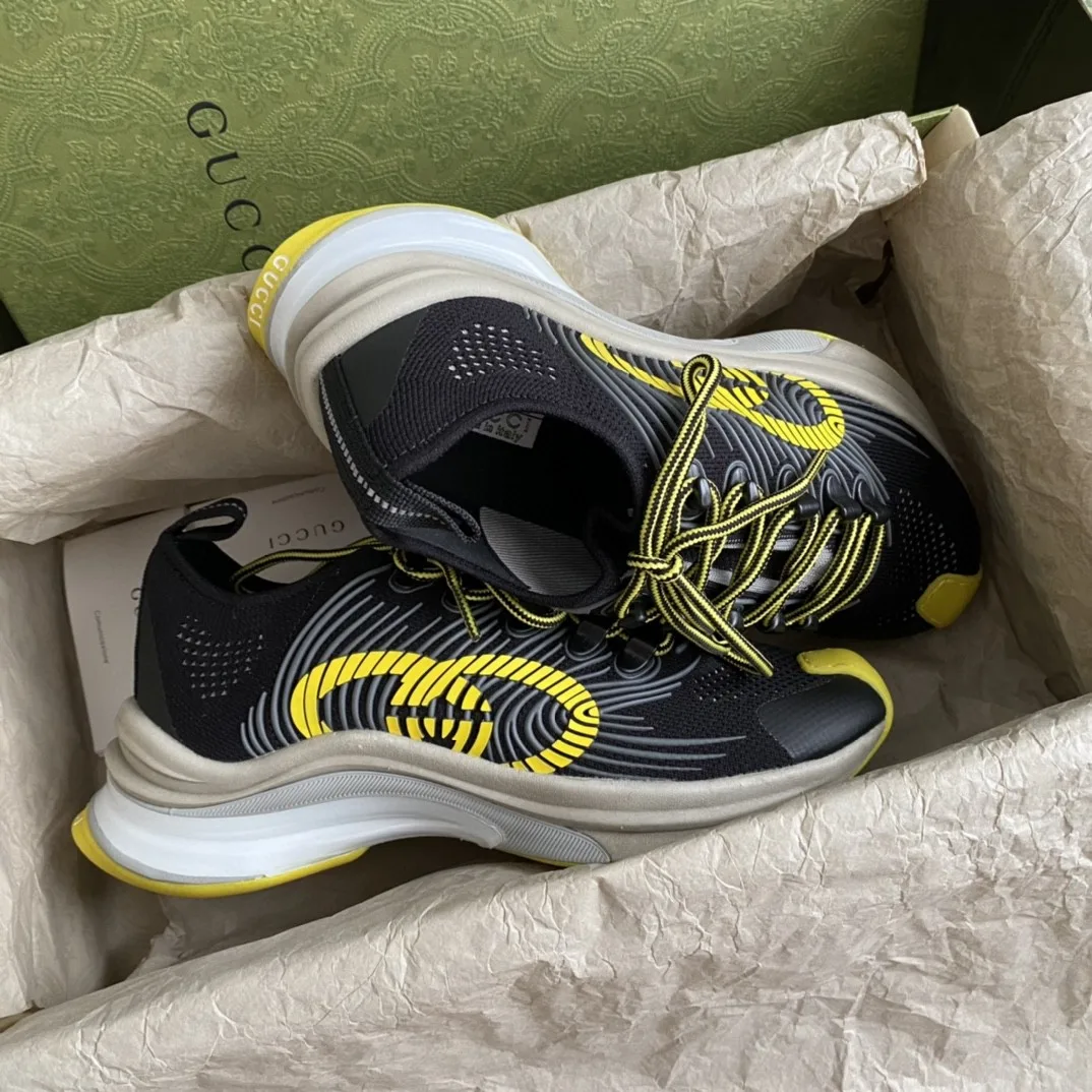 Alternative view of Gucci Run Men’s Sneaker Black