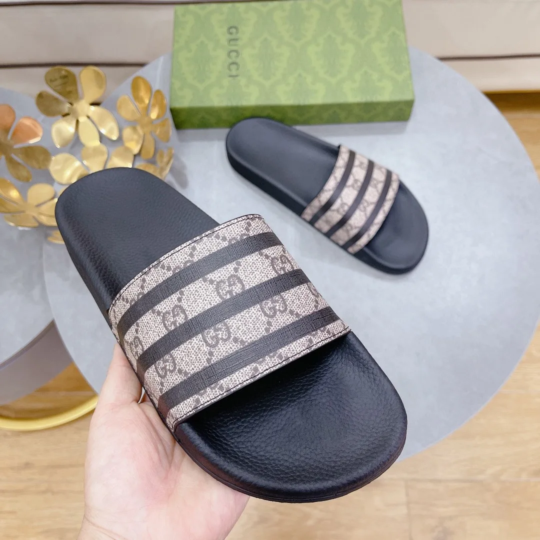 Alternative view of Gucci Women’s GG Slide Sandal Stripes Black