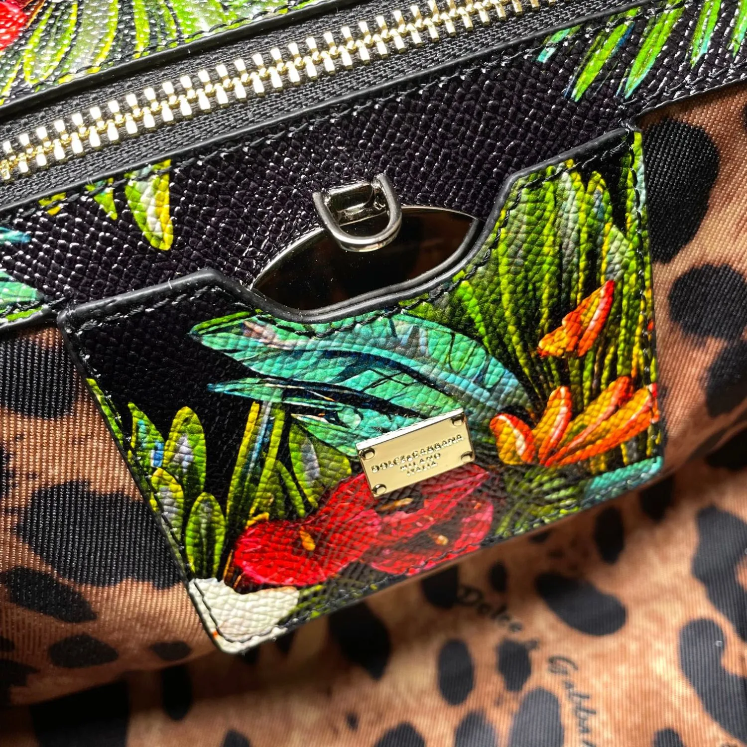 Dolce & Gabbana Milano Sicily Bag Green / - Image 8