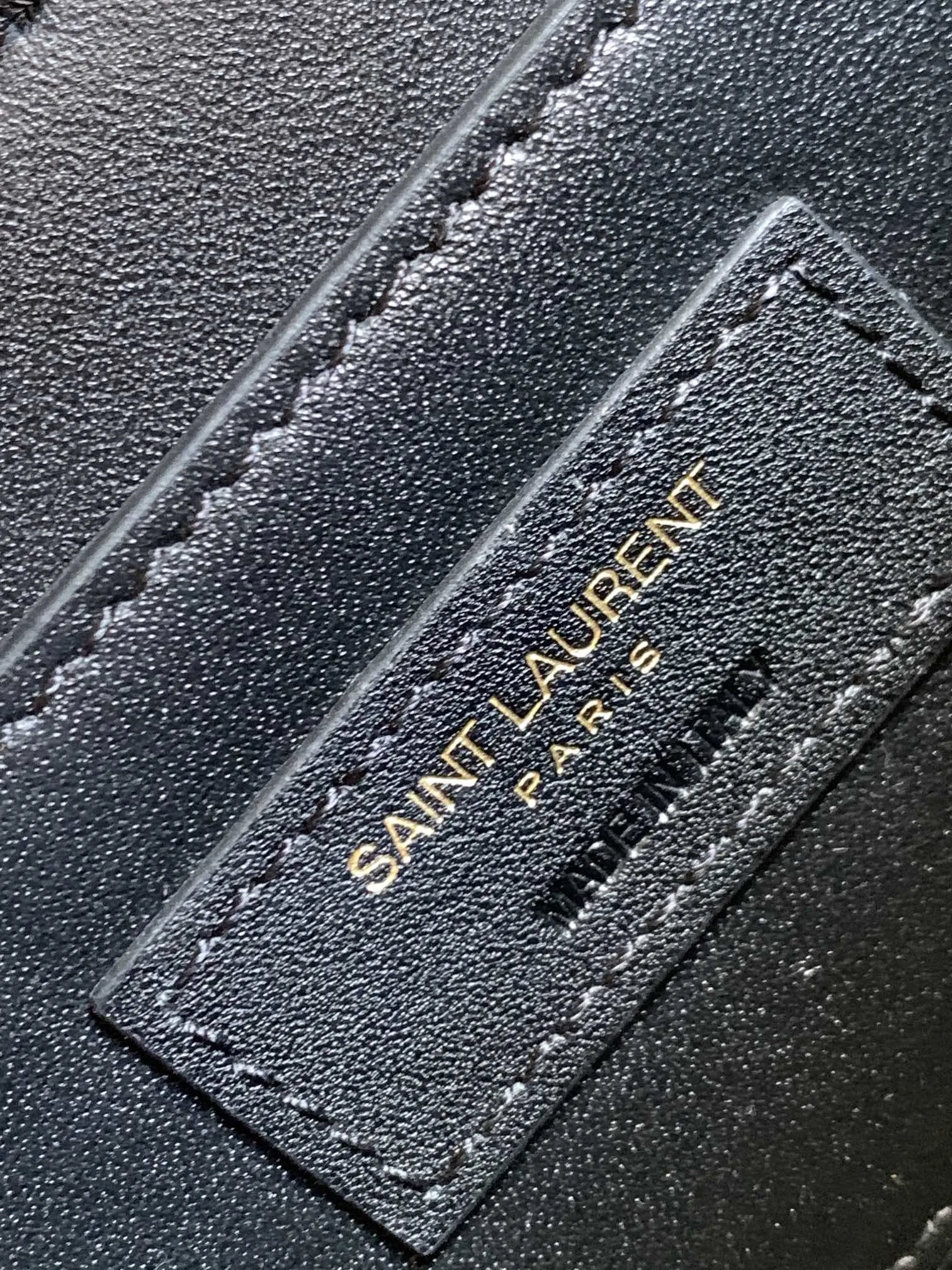 Saint Laurent Solferino Medium Satchel Bag In Box Brown / YSL - Image 9