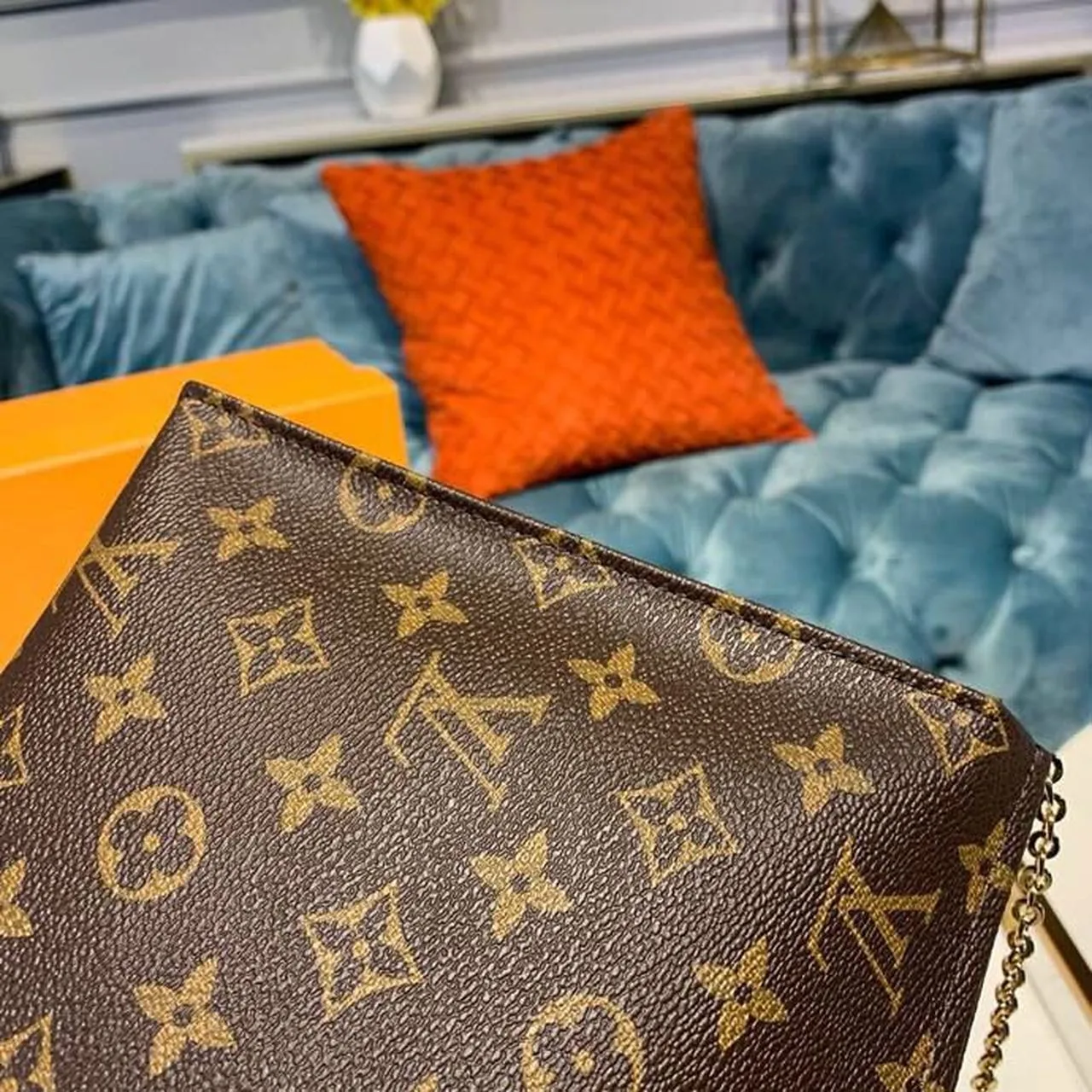 Louis Vuitton Toiletry Pouch On Chain Monogram Canvas - Image 6