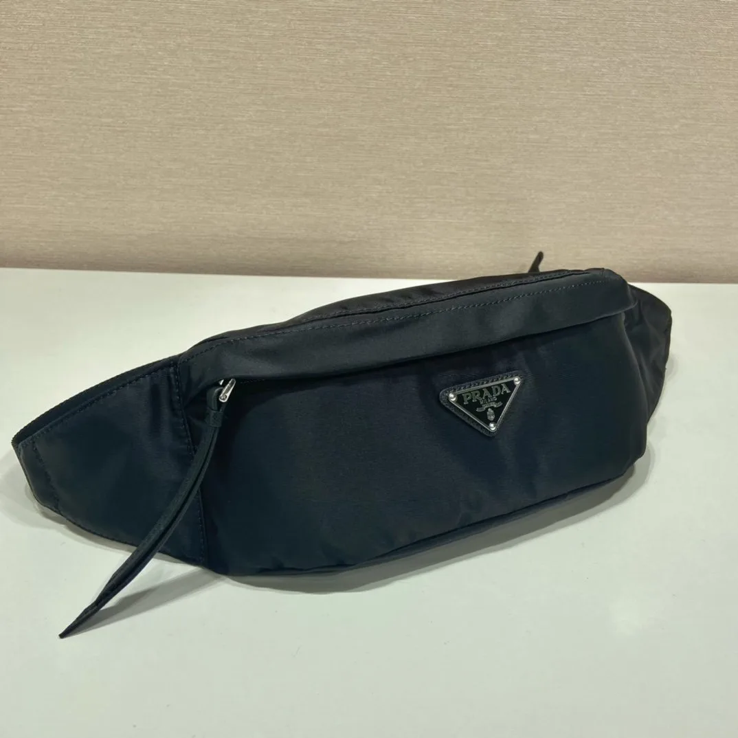 Alternative view of Prada Re-Nylon And Saffiano Belt Bag Black