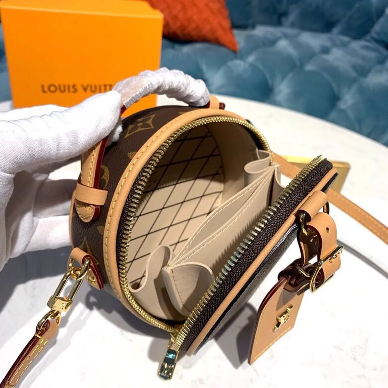 Alternative view of Louis Vuitton Mini Boite Chapeau Monogram Canvas